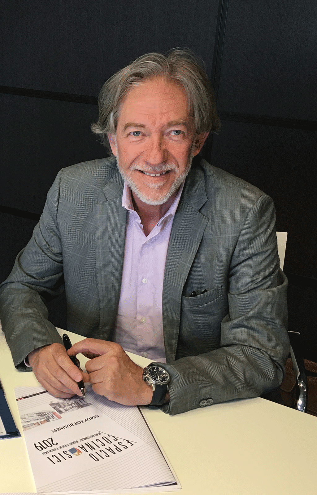 Juan Luis Salvador, presidente de SICI y AMC