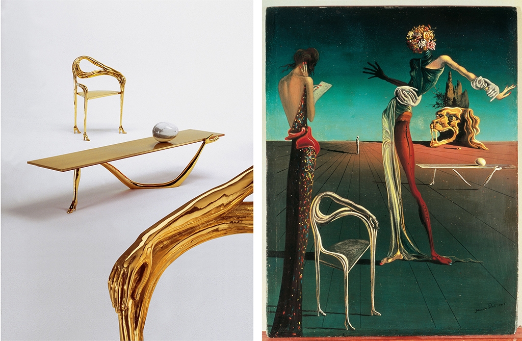 Muebles de Dalí: Leda