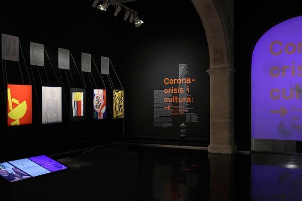 Diseño del estudio de Marisa Gallén para la exposición Coronacrisis, dentro de Valencia Capital del Diseño