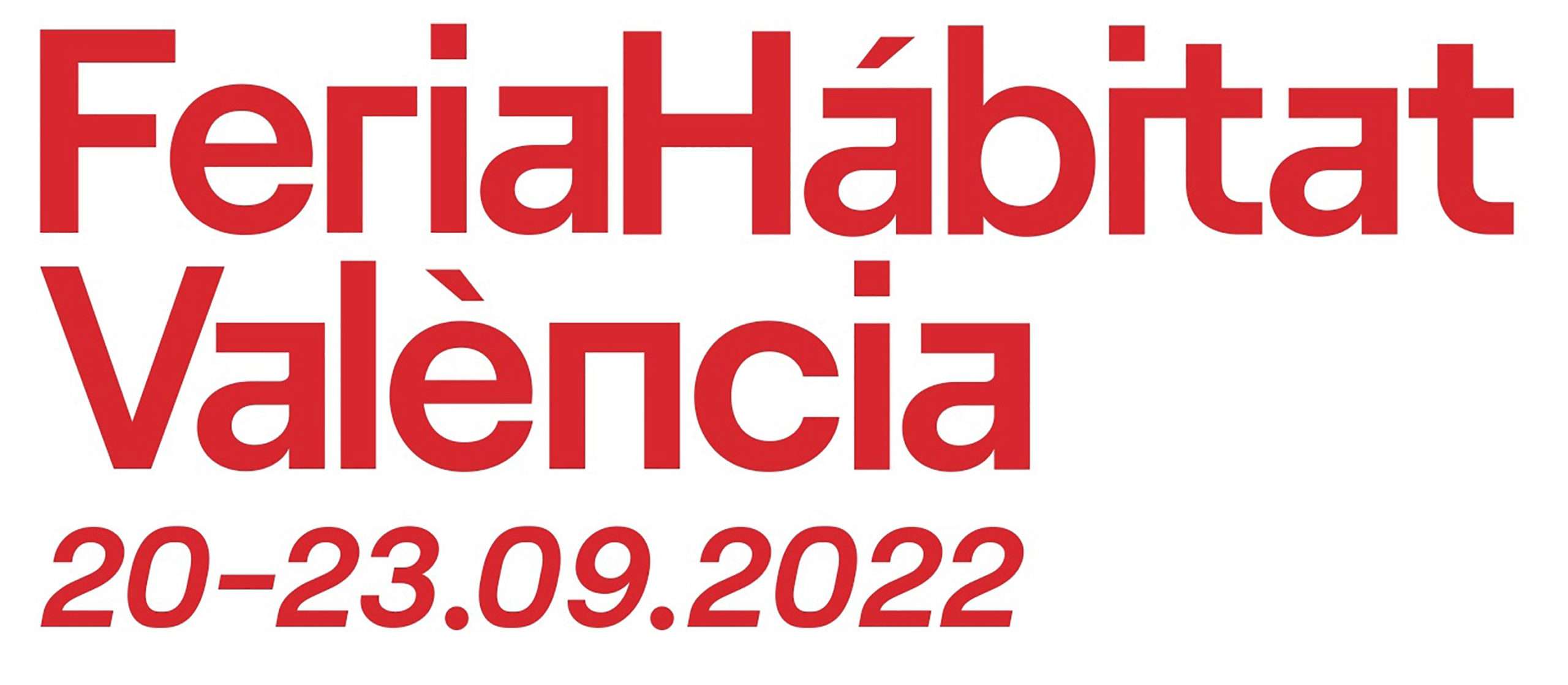 cartel de Feria Hábitat València 2022