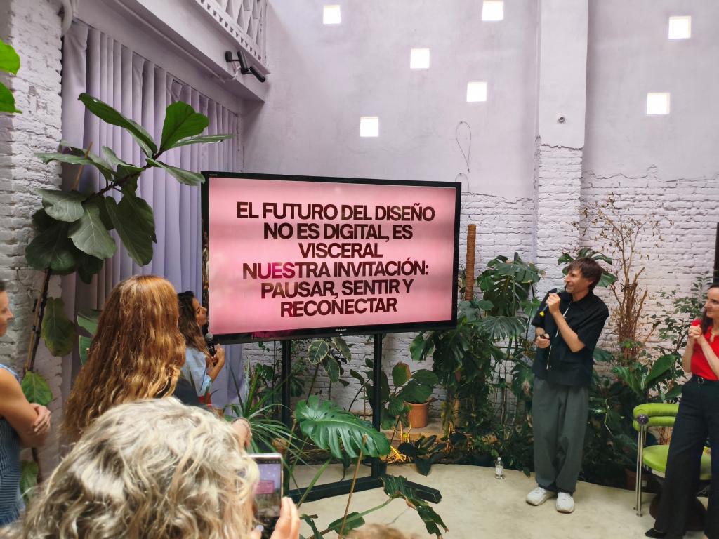 chris Penasse en la presentación de Maison&Objet