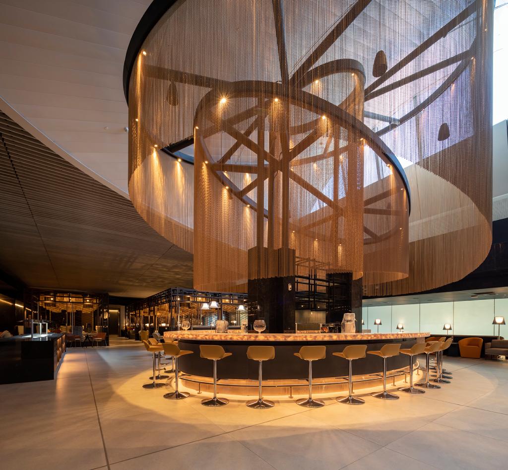 VIP Lounge de LATAM con kriskadecor