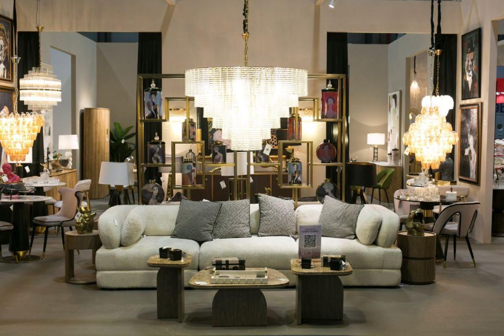 stand de tapizados en Intergift Madrid