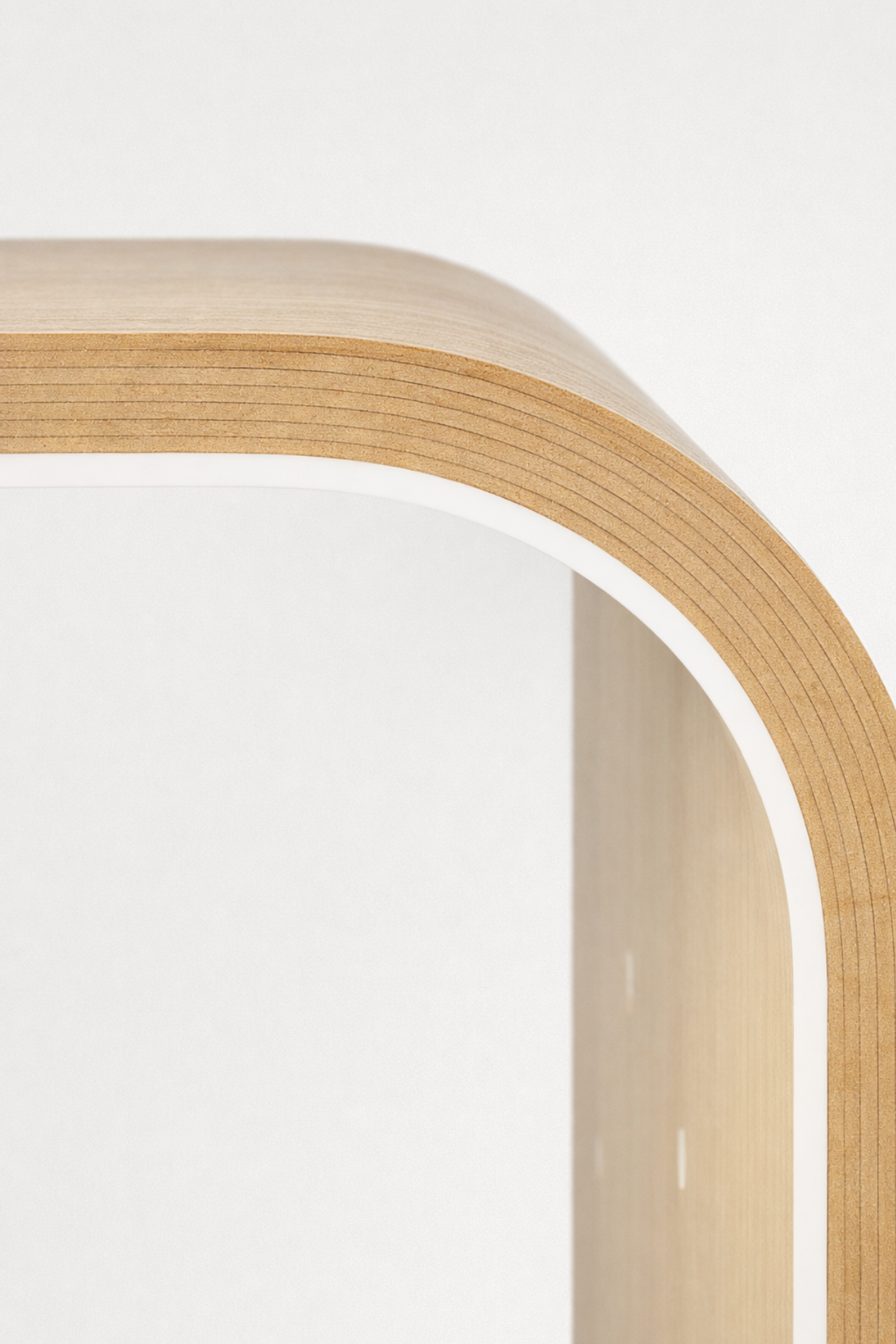 madera curvada de Napal