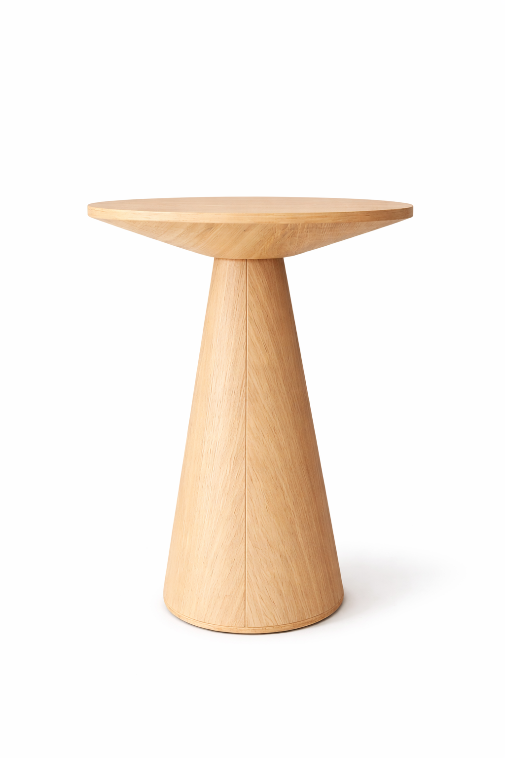taburete de madera curvada