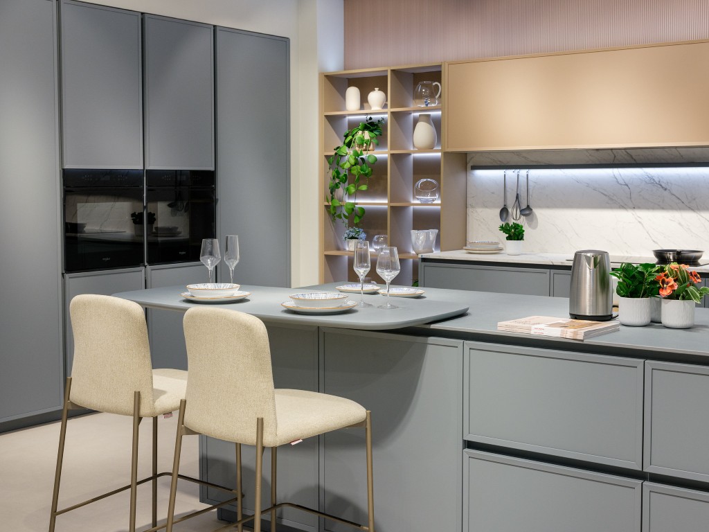 mobiliario flexible en las tendencias en cocinas